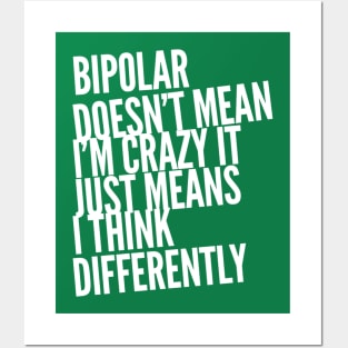 Bipolar Posters and Art